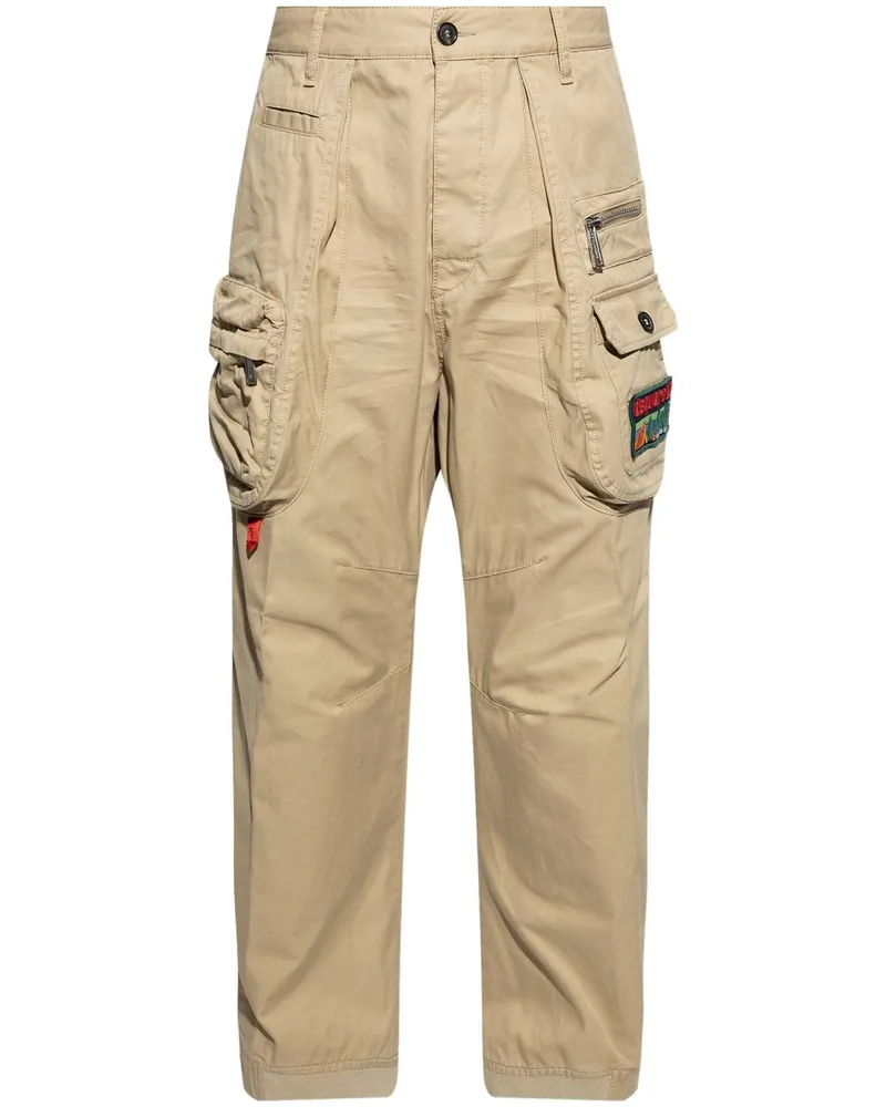Dsquared2 Klassische Cargohose - Nude Nude