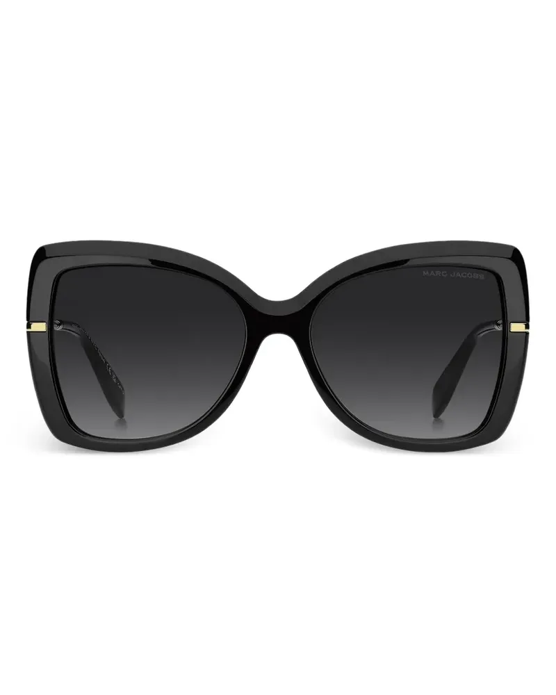 Marc Jacobs Sonnenbrille im Butterfly-Design - Schwarz Schwarz