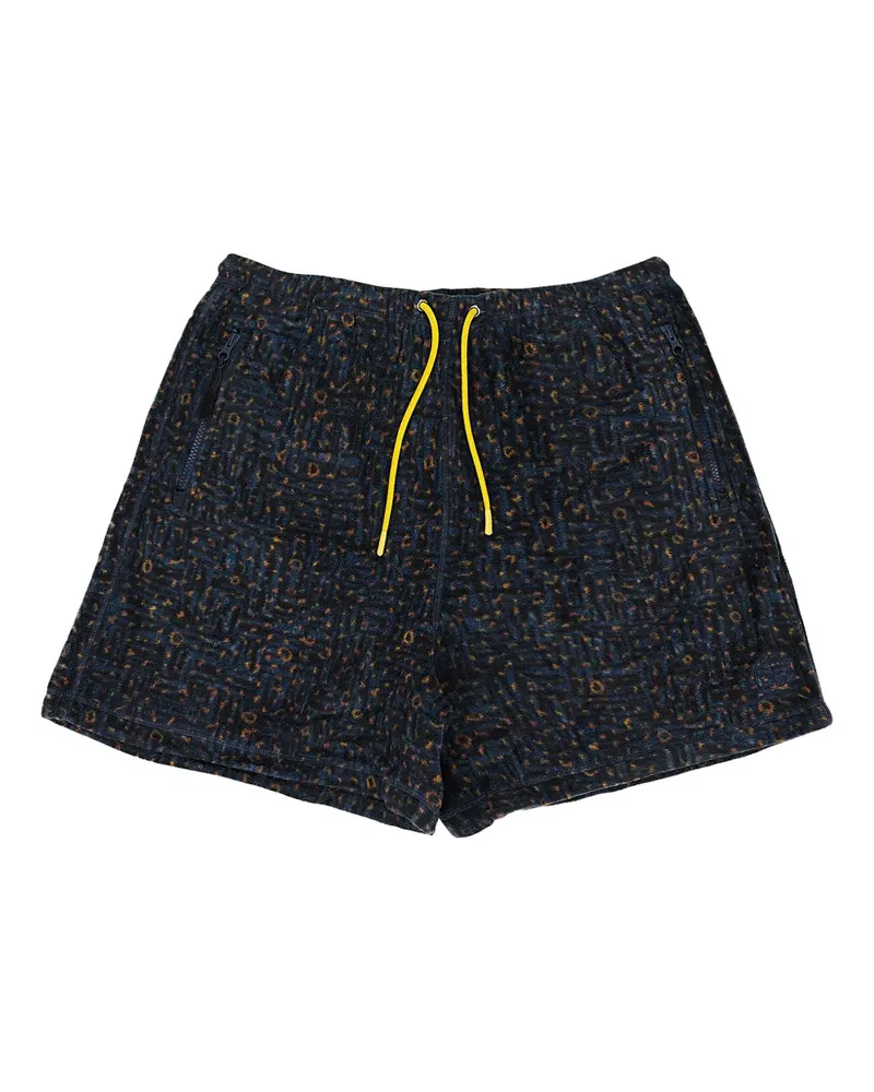 Aimé Leon Dore NEW BALANCE printed fleece shorts - Schwarz Schwarz
