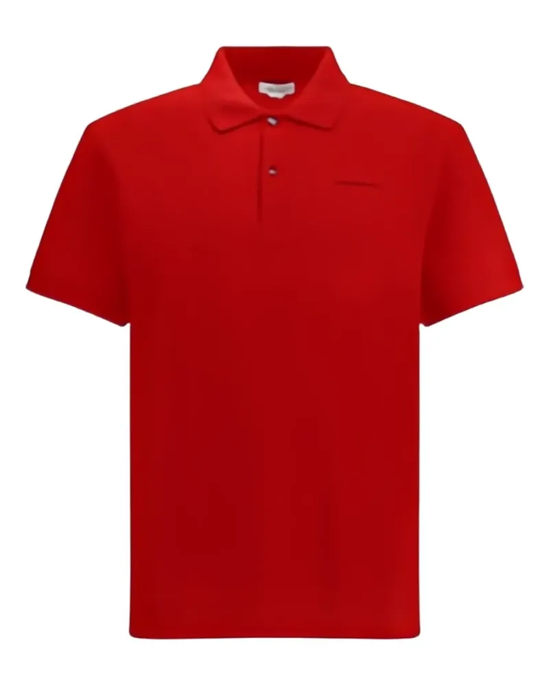 Alexander McQueen logo-embroidered polo shirt - 6615 6615
