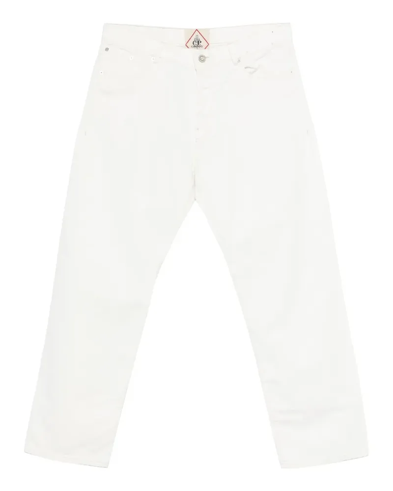 C.P. Company button jeans - Weiß Weiß