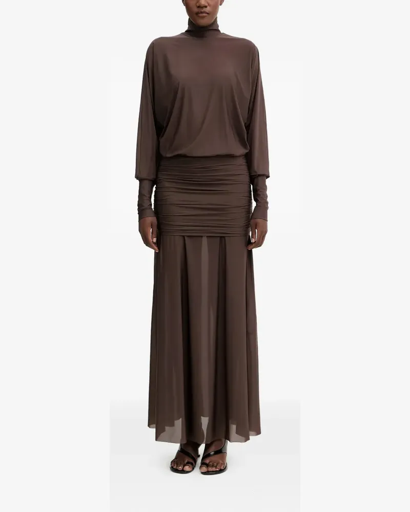 Aniye By Maxikleid mit Rollkragen - Braun Braun