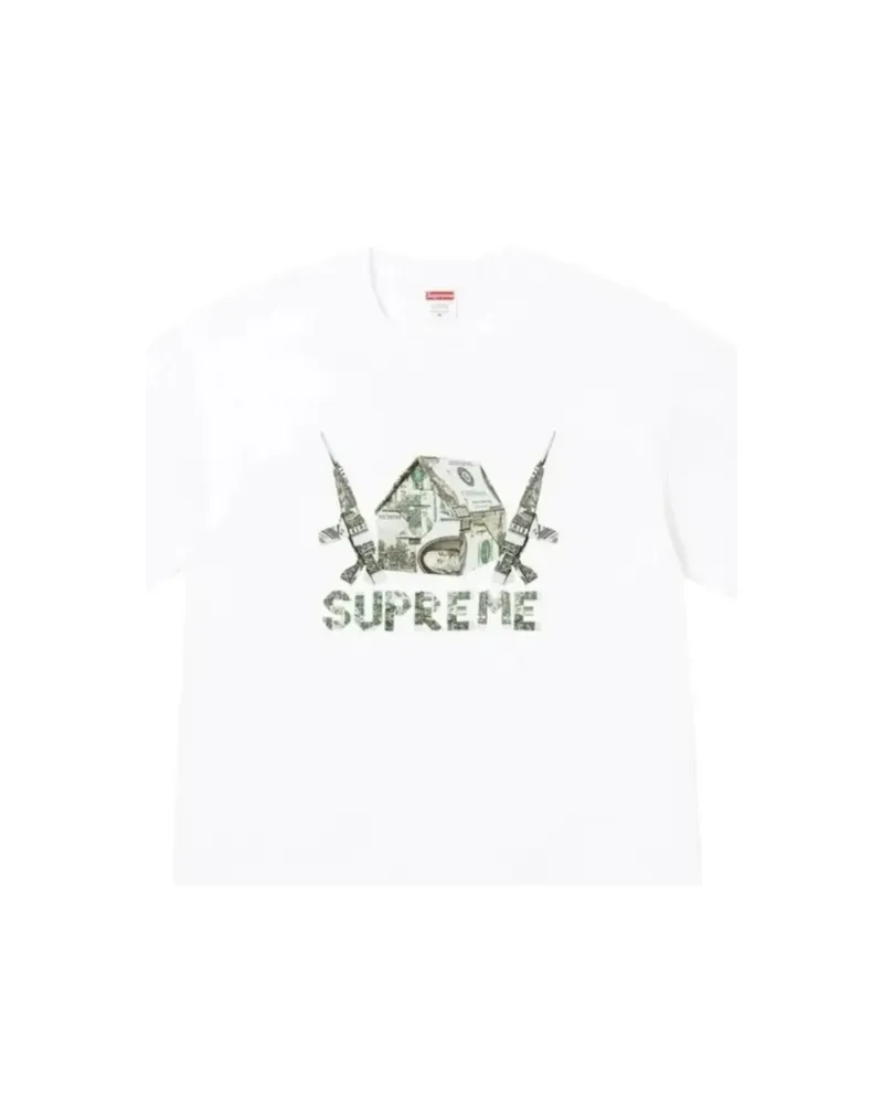 Supreme Being Origami short-sleeve T-shirt - Weiß Weiß