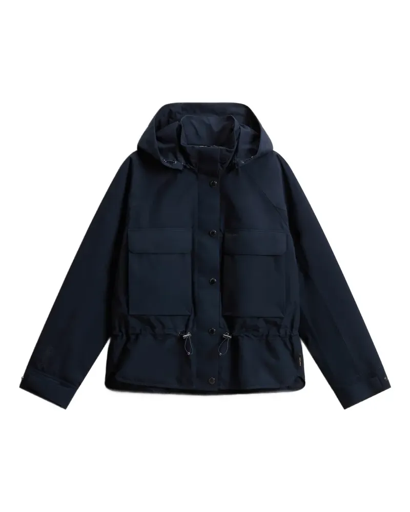 Woolrich Jacke mit Kapuze - Blau Blau