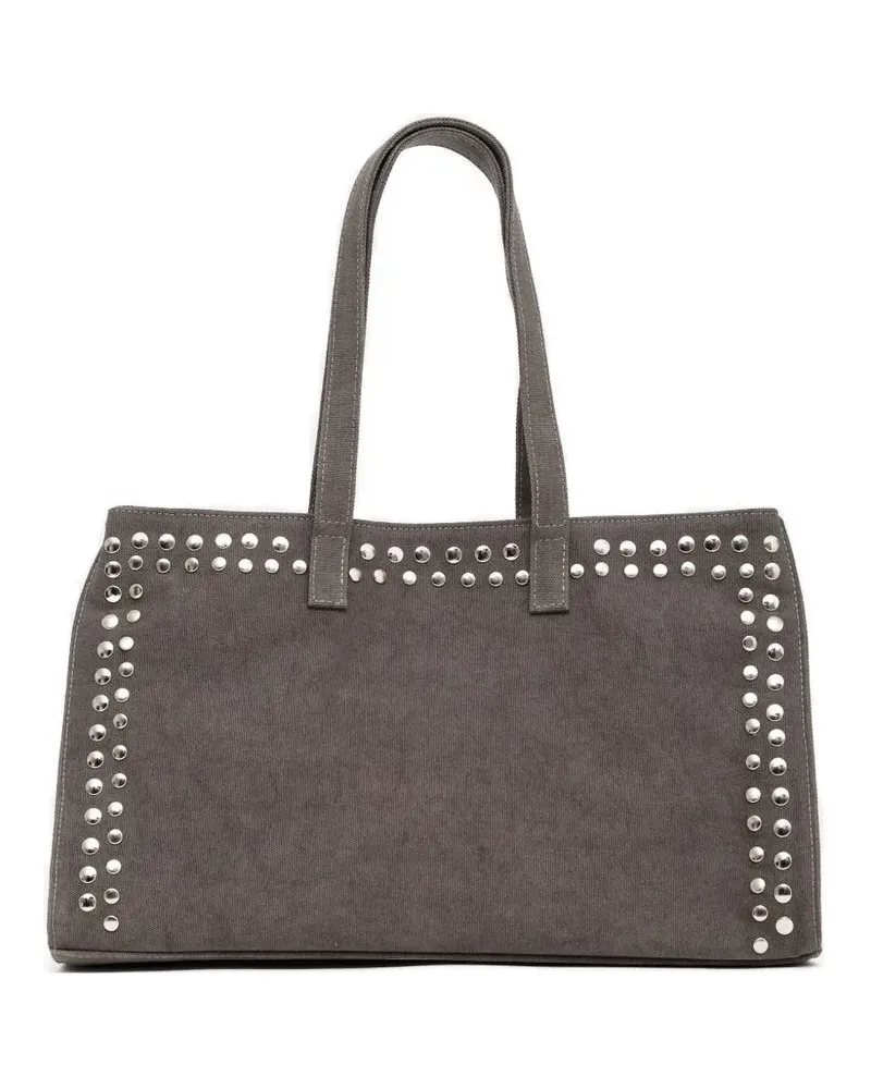 GIMAGUAS midi cotton shopper bag - Grau Grau