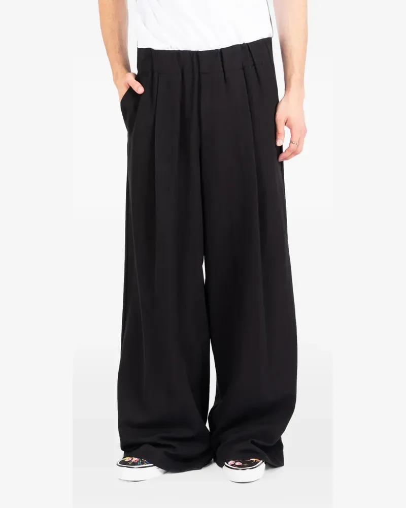 Société Anonyme Gatsby pleated trousers - Schwarz Schwarz