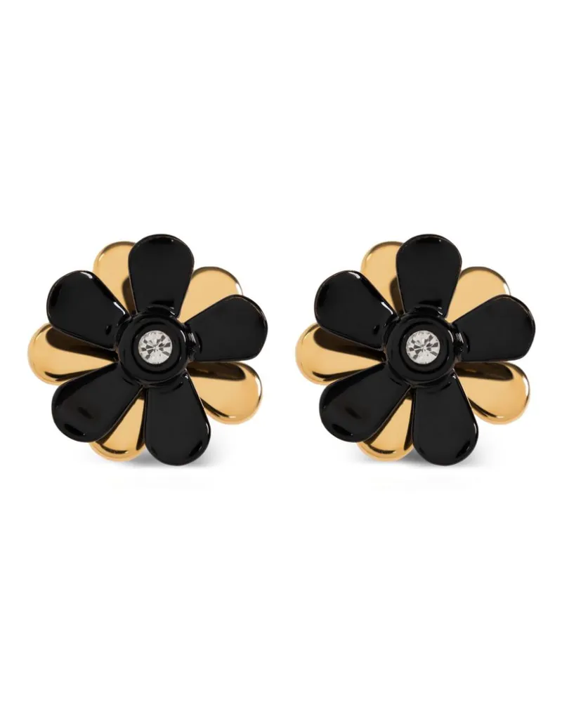 Marni Flower Pop Ohrringe - Schwarz Schwarz