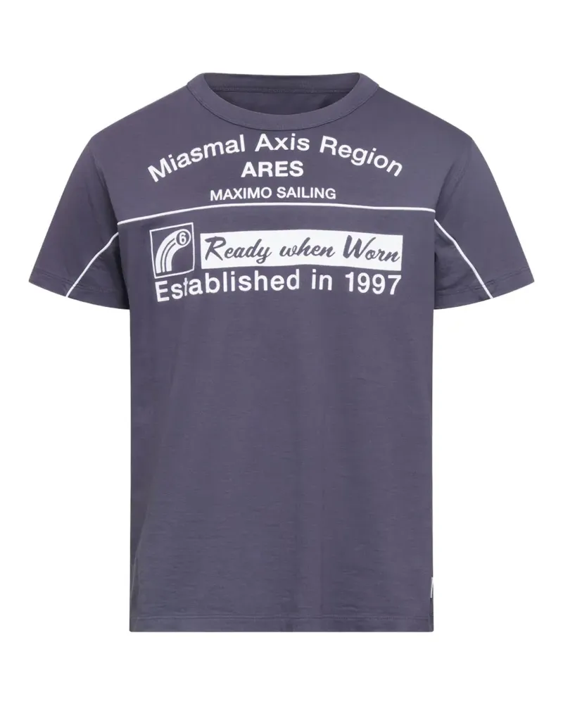 Maison Margiela Anagram print T-shirt - Blau Blau
