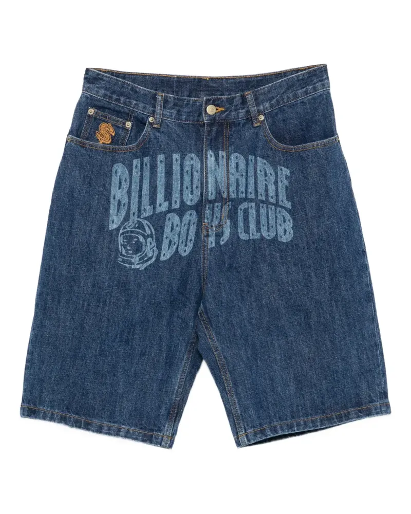 Billionaire Boys Club logo-print embroidered shorts - Blau Blau