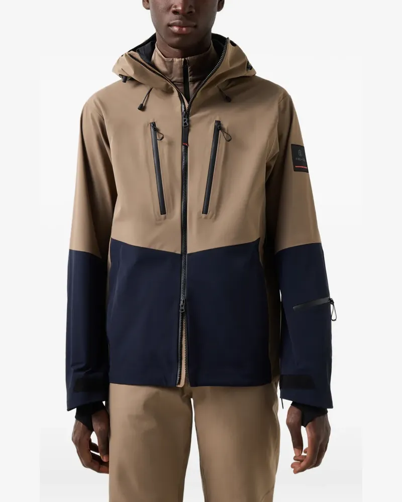 Bogner Fire & Ice Piaro Skijacke mit Kapuze - Braun Braun