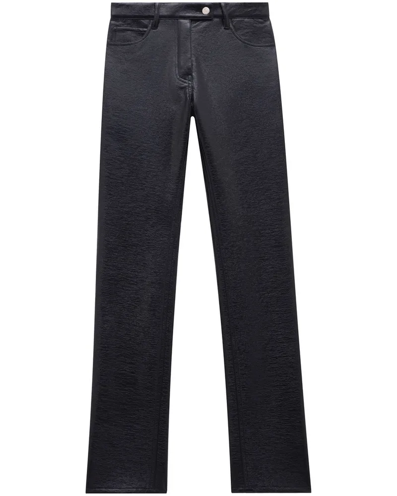 Courrèges Gerade Hose - Blau Blau