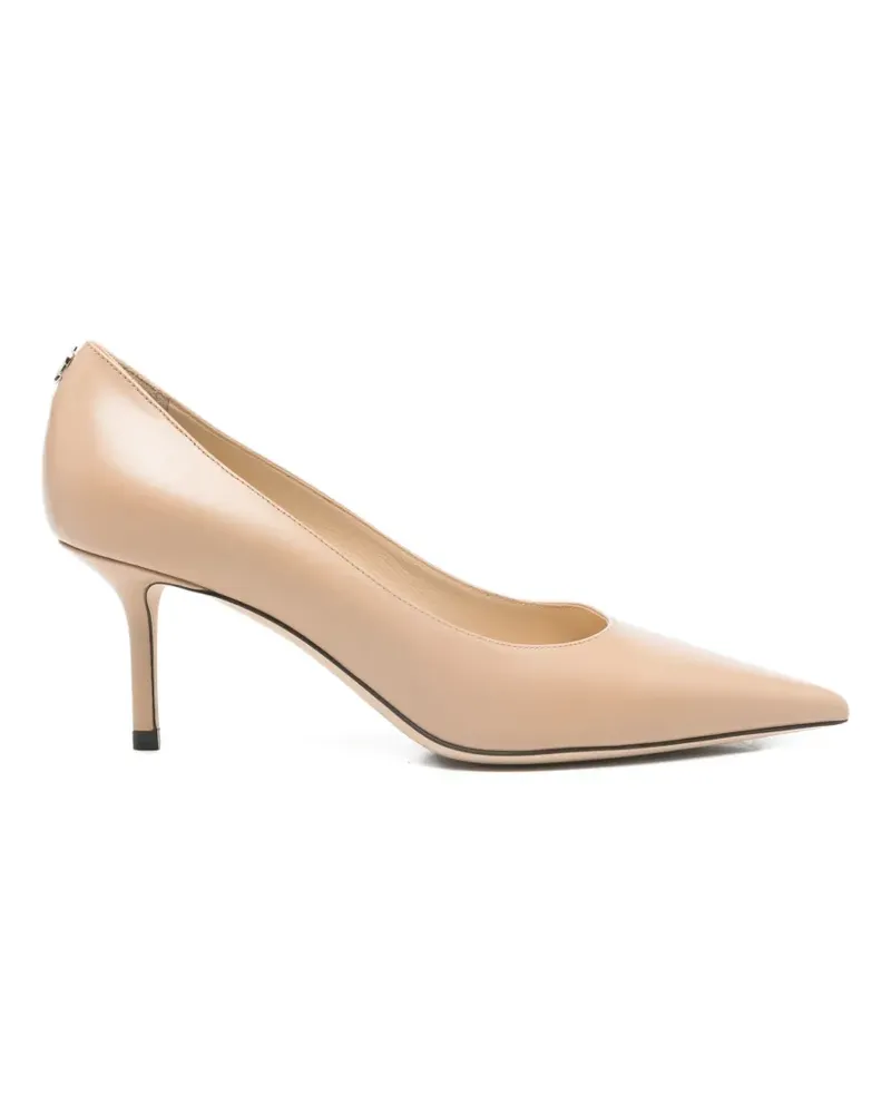 Jimmy Choo Love pointed pumps - Nude Nude