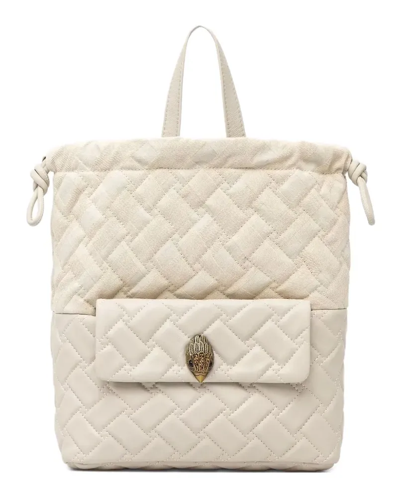 Kurt Geiger Gesteppter Kensington Rucksack - Nude Nude