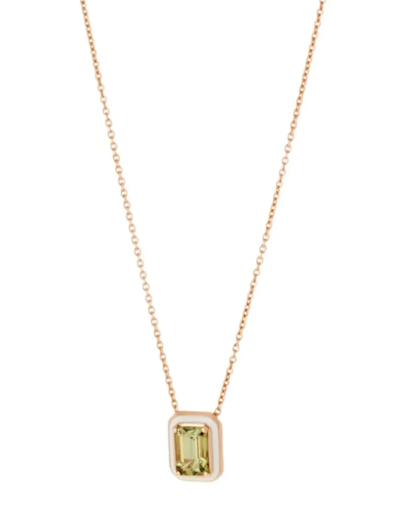 Selim Mouzannar 18kt Mina Rotgoldhalskette mit Turmalin - Rosa Rosa