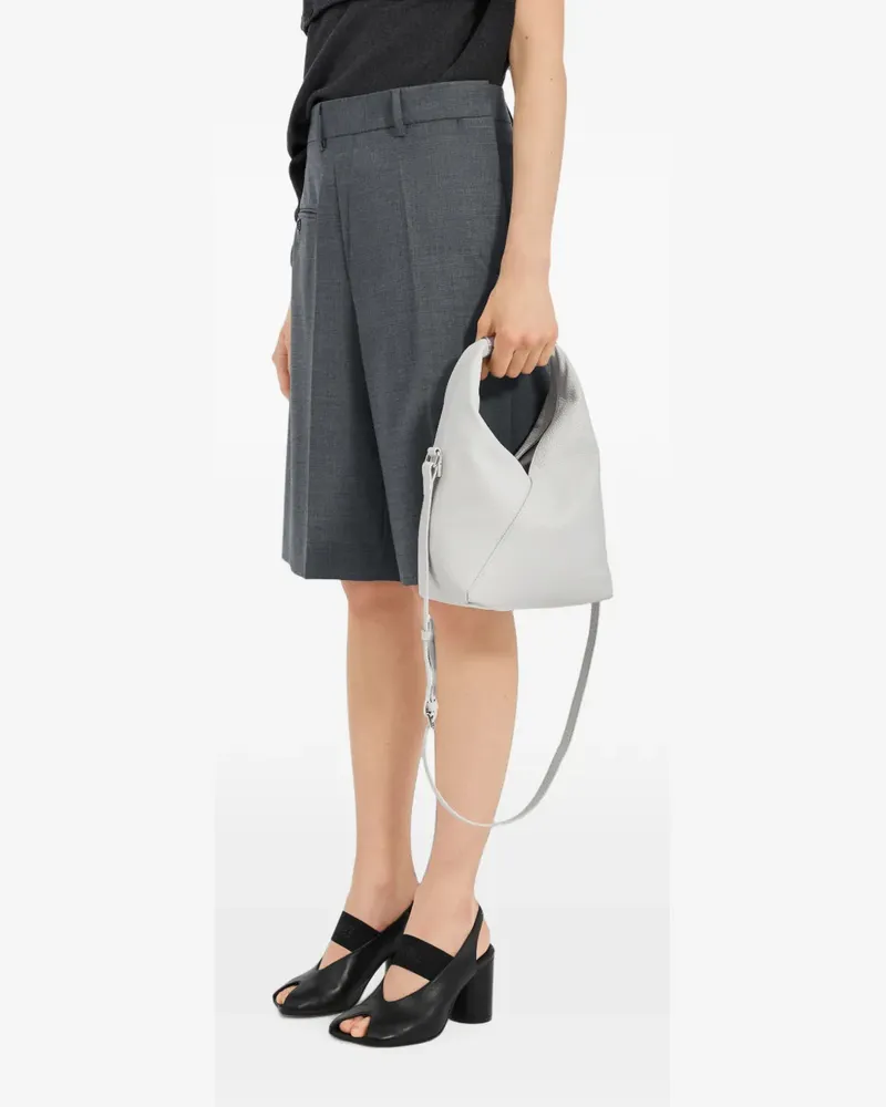 Maison Margiela Shorts mit Knopfdetail - Grau Grau
