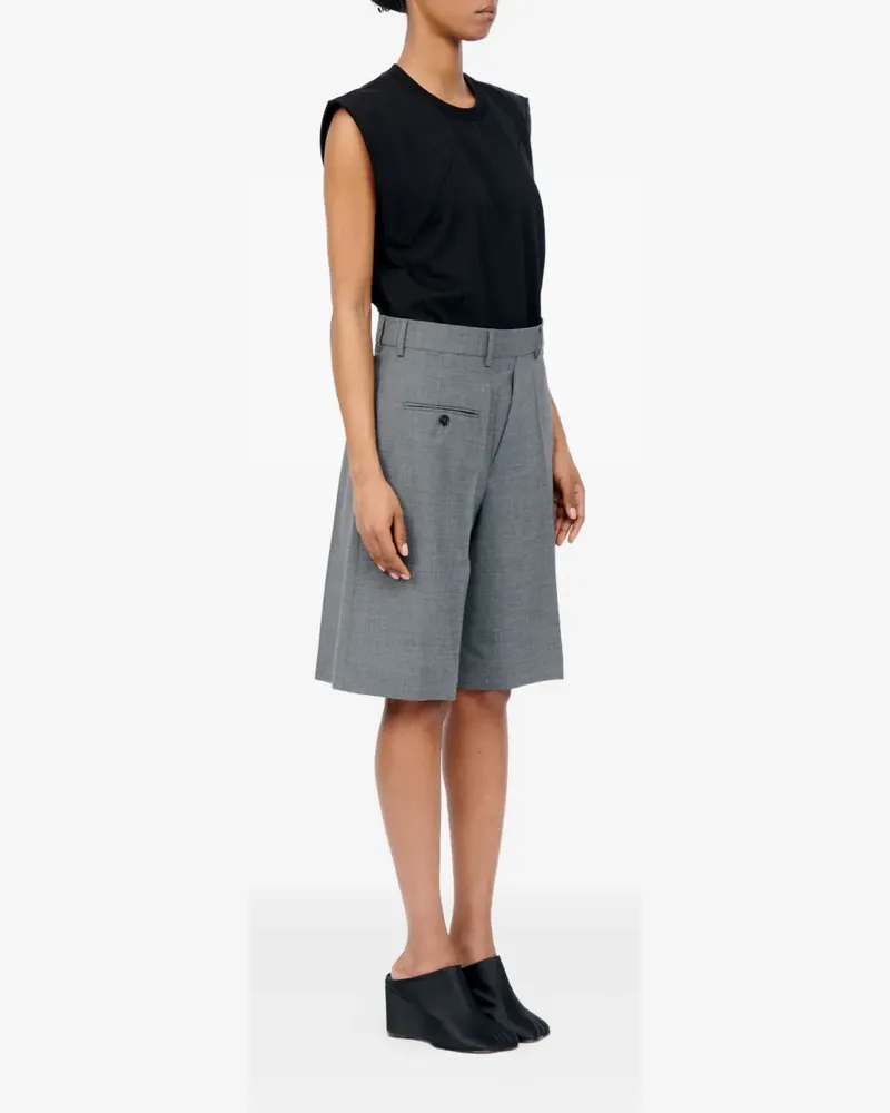 Maison Margiela Klassische Shorts mit eingefasster Tasche - Grau Grau