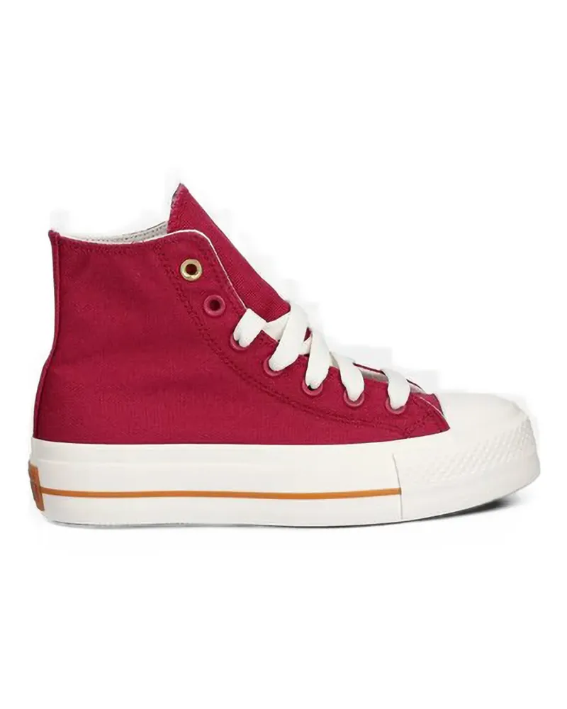 Converse Chuck Taylor All Star Lift Plateau-Sneakers - Rot Rot