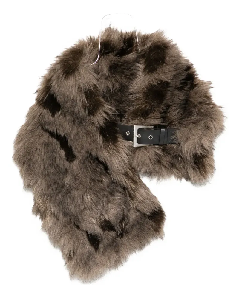 APPARIS Rowen belted scarf - Braun Braun