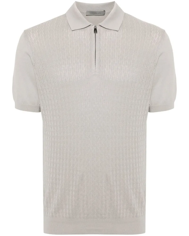 Corneliani Klassisches Poloshirt Nude