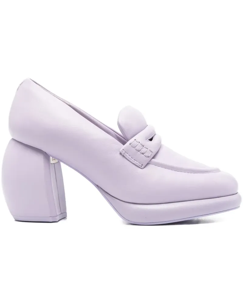 Martine Rose x Clarks Loafer mit Design-Absatz 80mm - Violett Violett