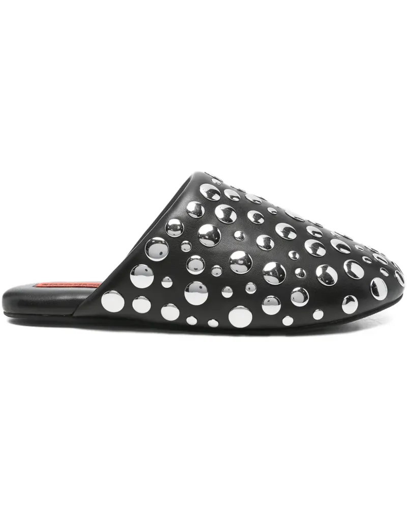Simon Miller stud-embellished slippers - Schwarz Schwarz