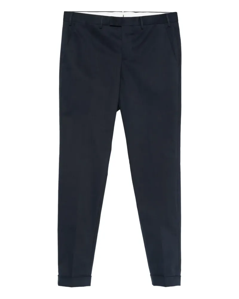 PT TORINO Chino mit umgeschlagenem Saum - Blau Blau