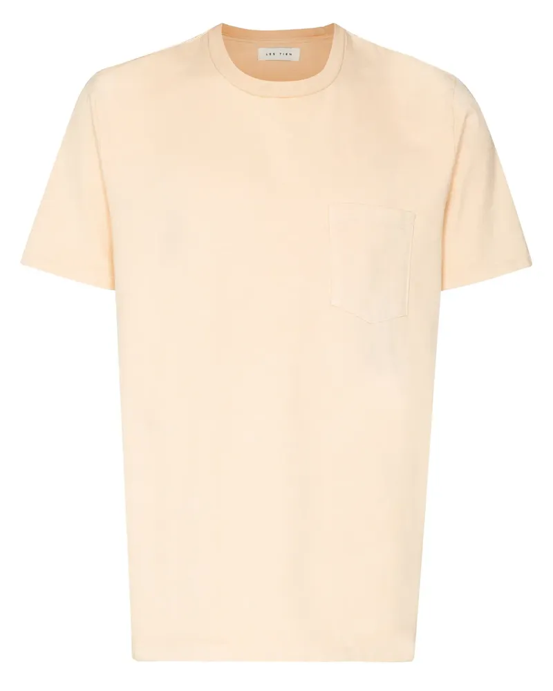 LES TIEN Klassisches T-Shirt - Nude Nude
