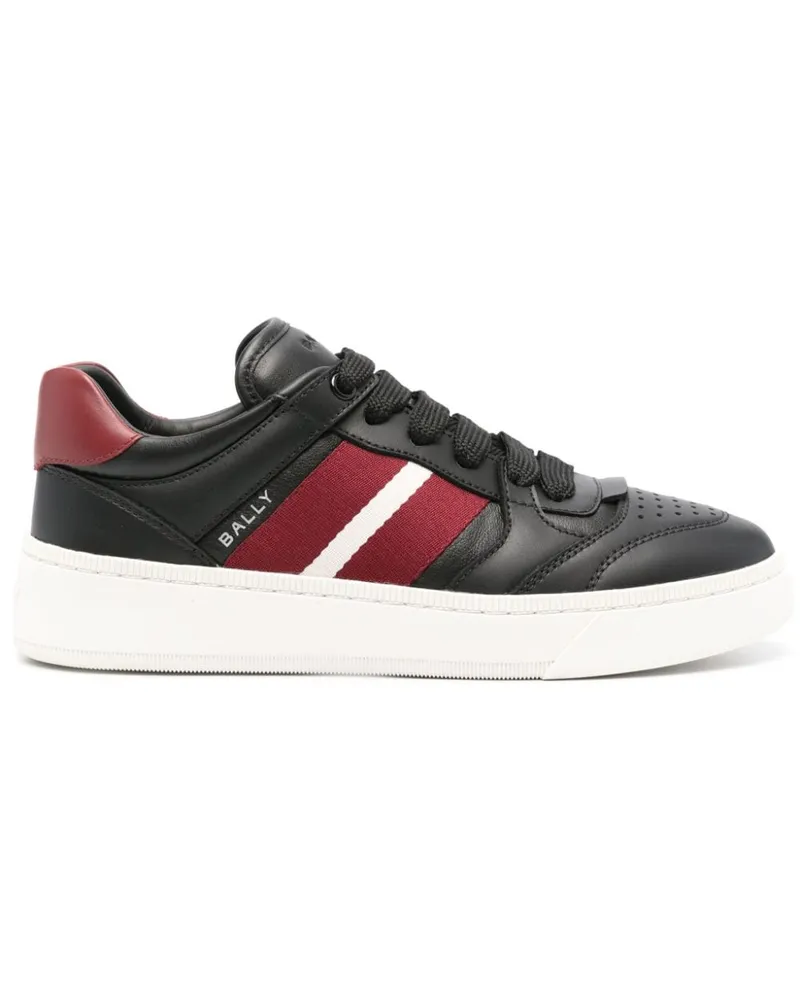 Bally Sneakers mit Logo-Prägung - Schwarz Schwarz