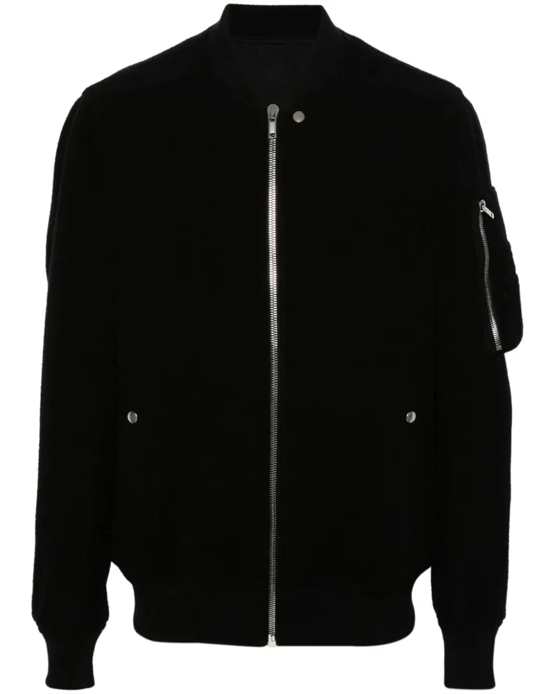 Rick Owens Porterville Bomberjacke - Schwarz Schwarz