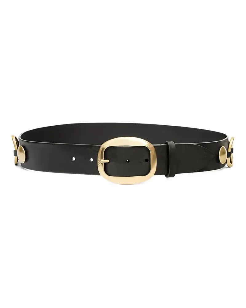 Isabel Marant Dara studded leather belt - Schwarz Schwarz