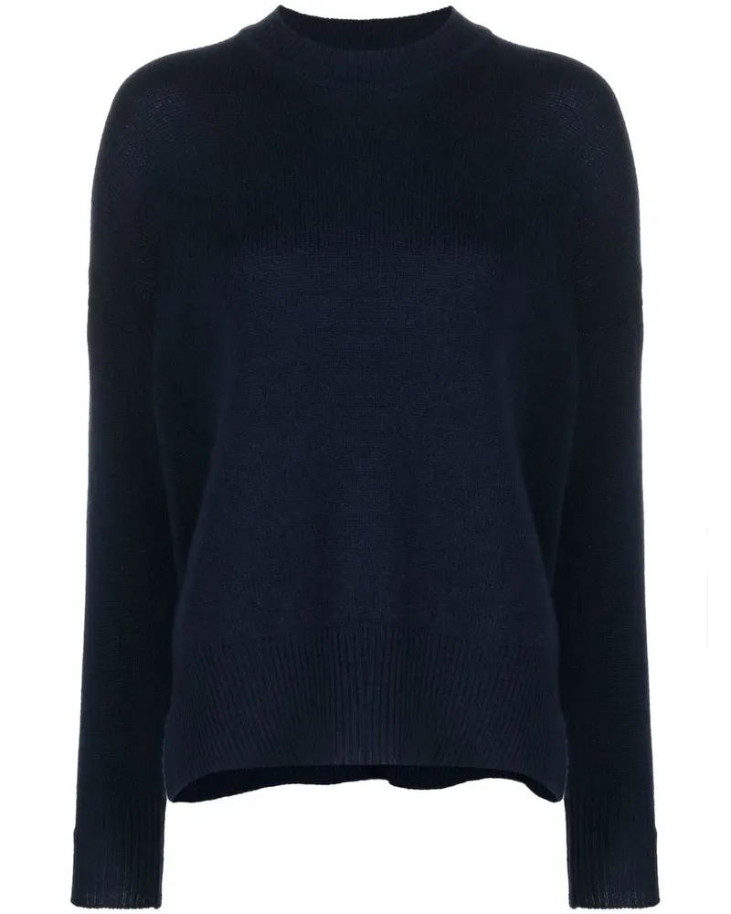 Jil Sander Klassischer Kaschmirpullover - Blau Blau