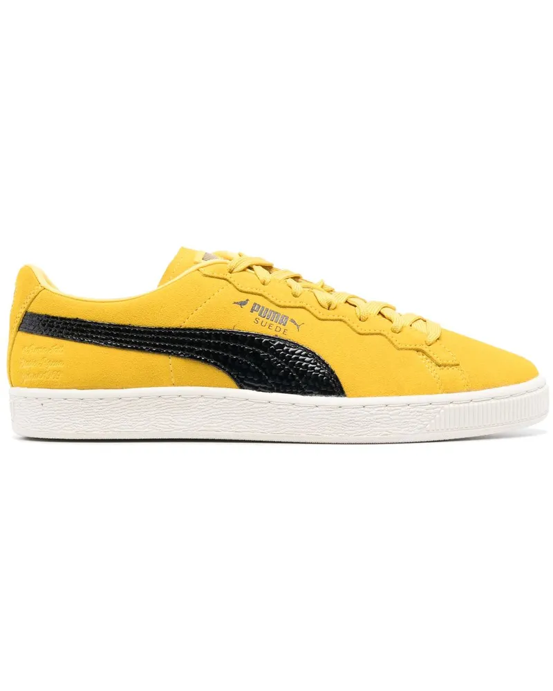 Puma x Staple Sneakers aus Wildleder Gelb