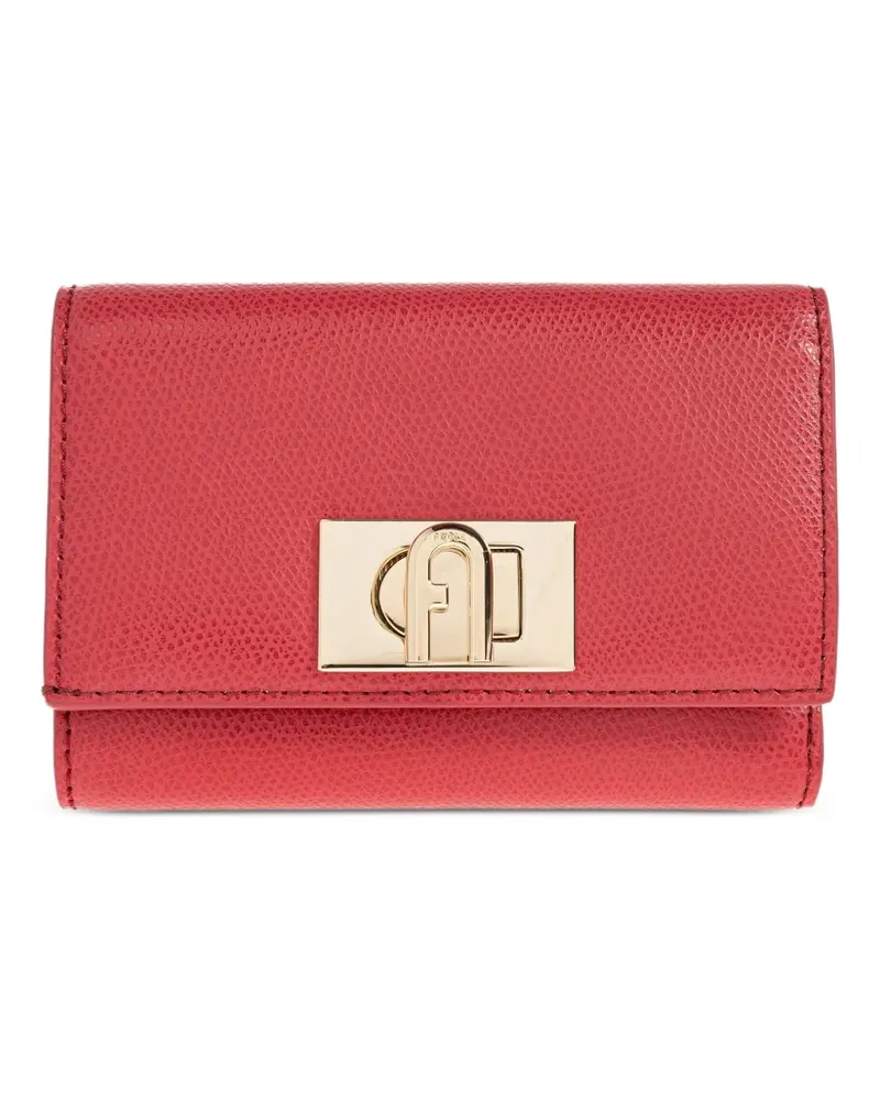 Furla 1927 M Portemonnaie aus Leder - Rot Rot