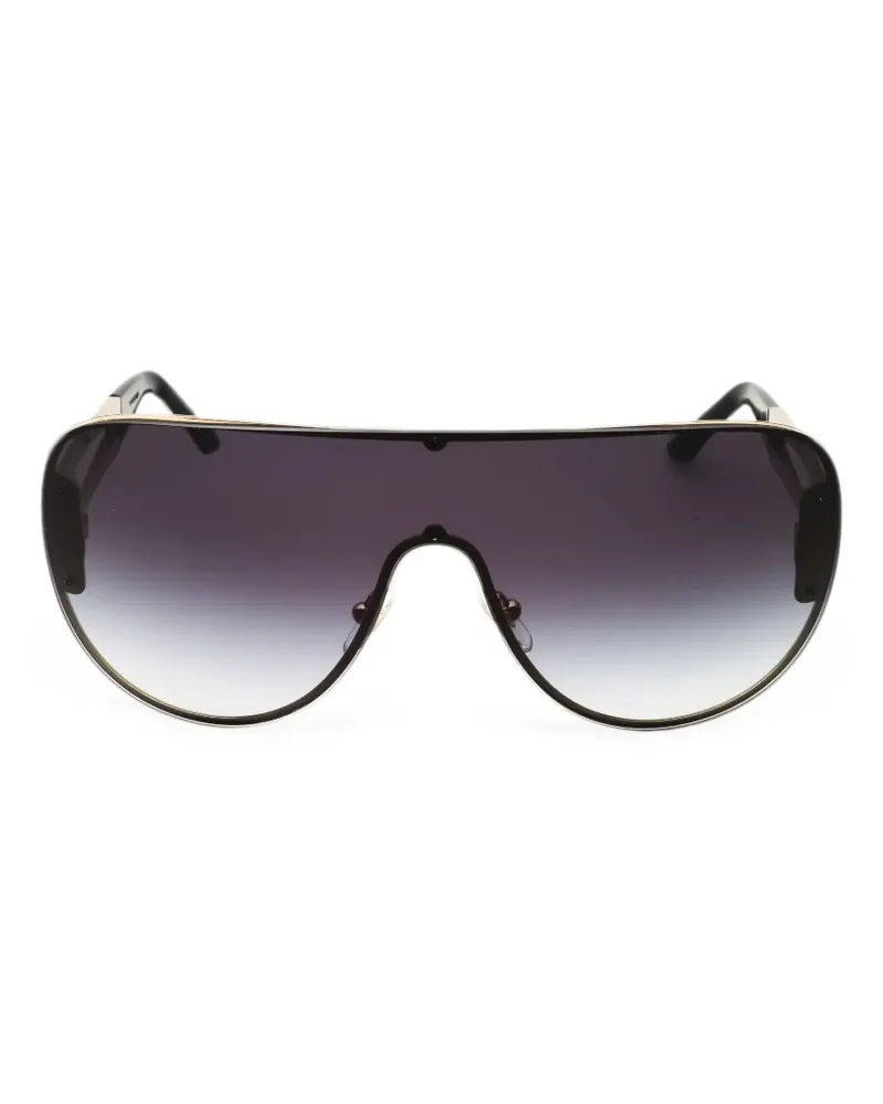 Versace Sonnenbrille mit Medusa-Verzierung - Gold Gold