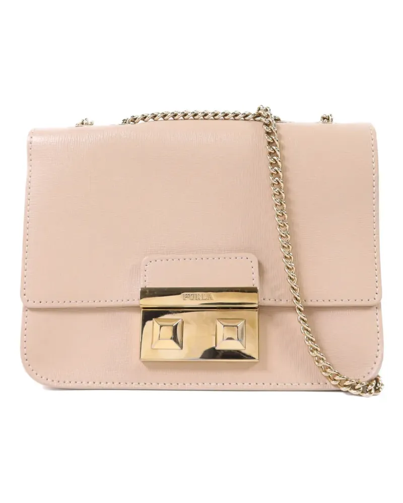 Furla chain-link shoulder bag - Nude Nude