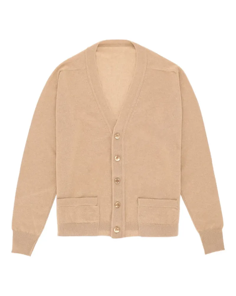 Fortela Lynch V-neck cardigan - Nude Nude