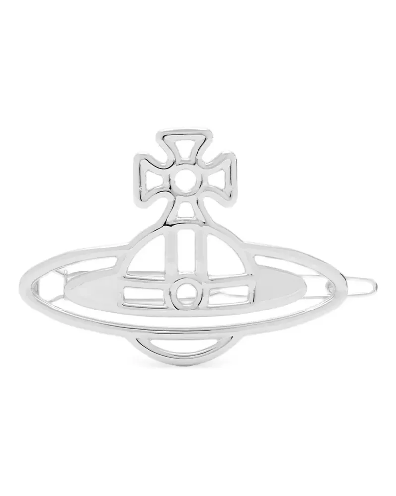 Vivienne Westwood Thin Line Haarspange - Silber Silber