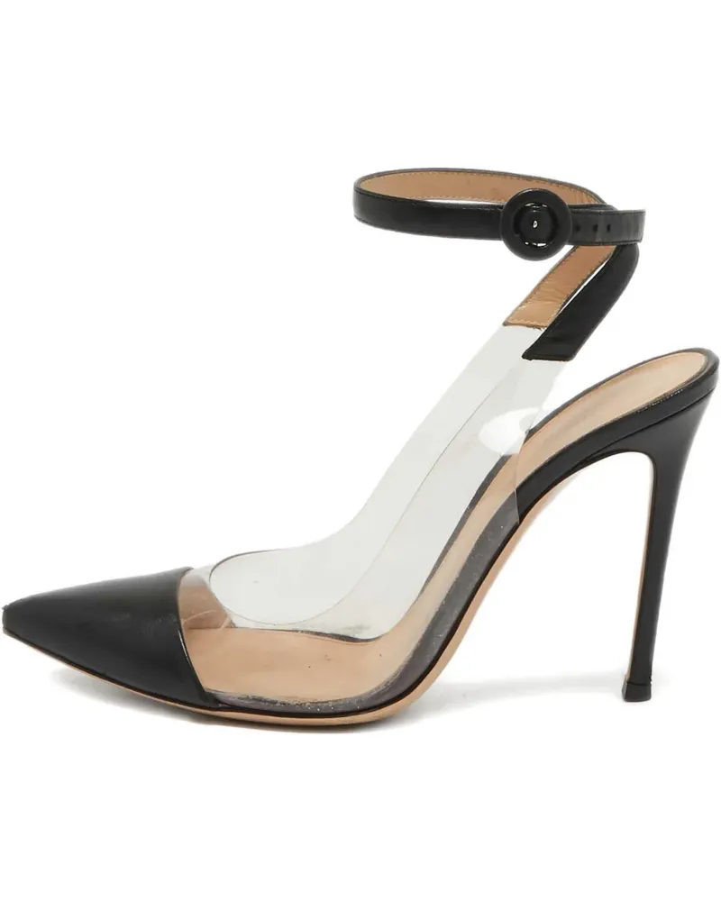 Gianvito Rossi Pre-owned Leder-Pumps 100mm - Weiß Weiß