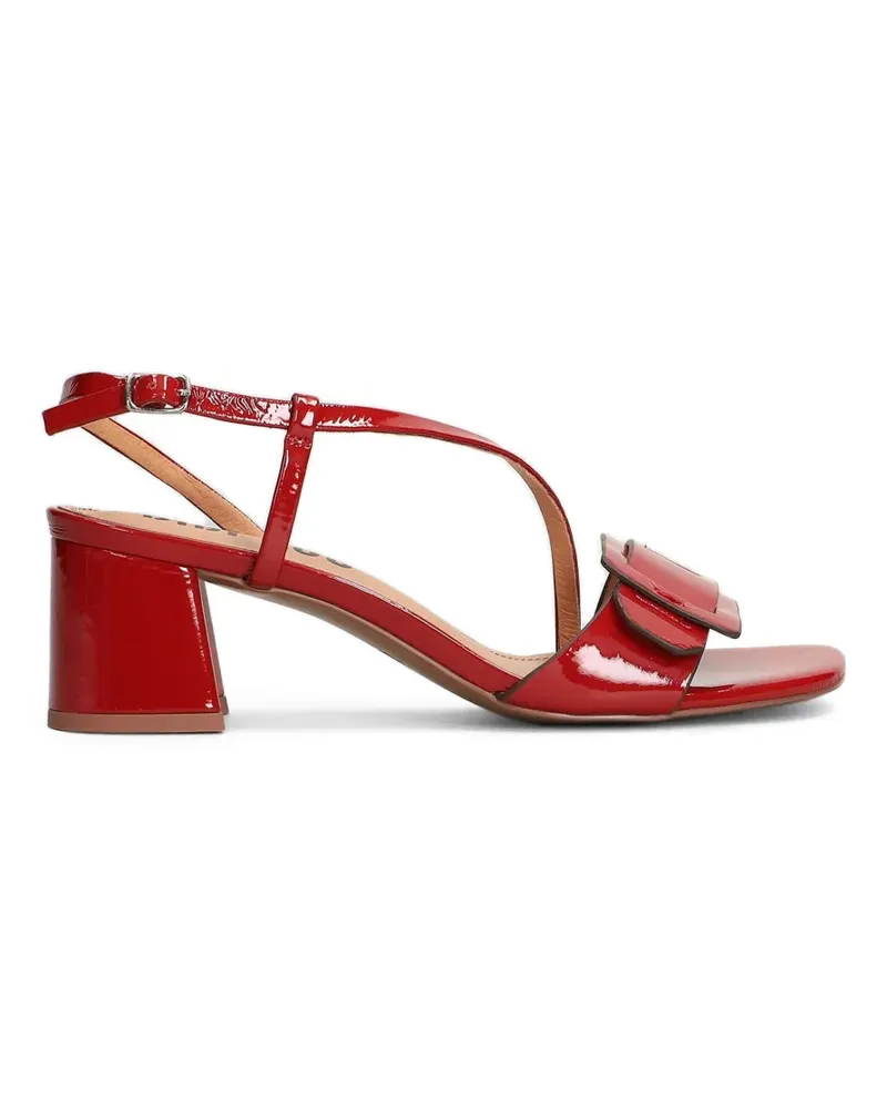 Bibi Lou Altair buckle-detail block-heel sandals - Rot Rot