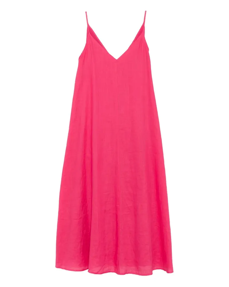 Marc O'Polo Camisole-Kleid mit V-Ausschnitt - Rosa Rosa
