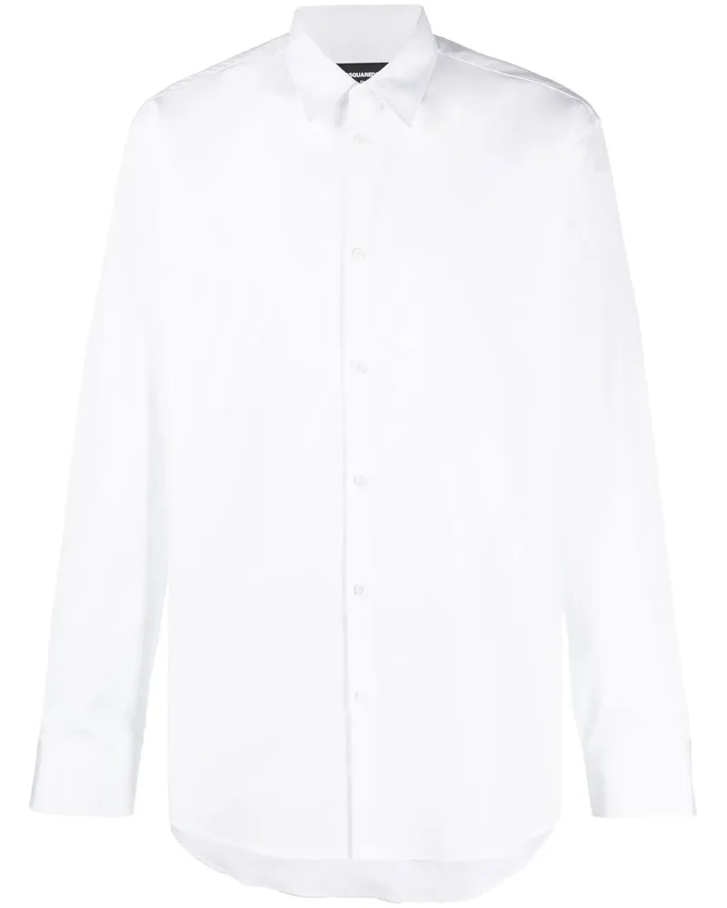 Dsquared2 Klassisches Hemd - Weiß Weiß