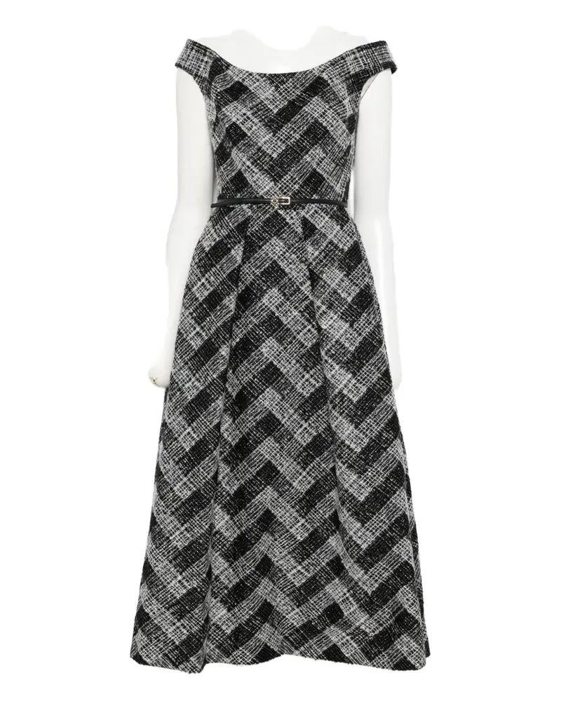 Elie Saab off-shoulder dress - Schwarz Schwarz