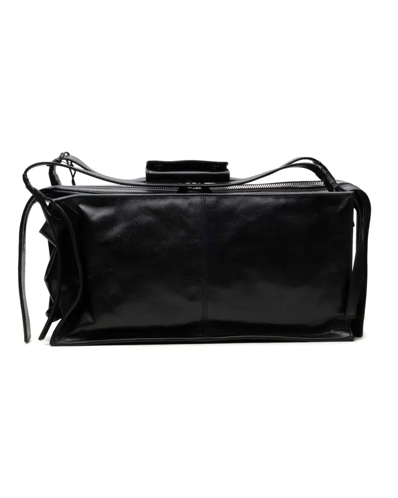 STAUD Harold leather shoulder bag - Schwarz Schwarz