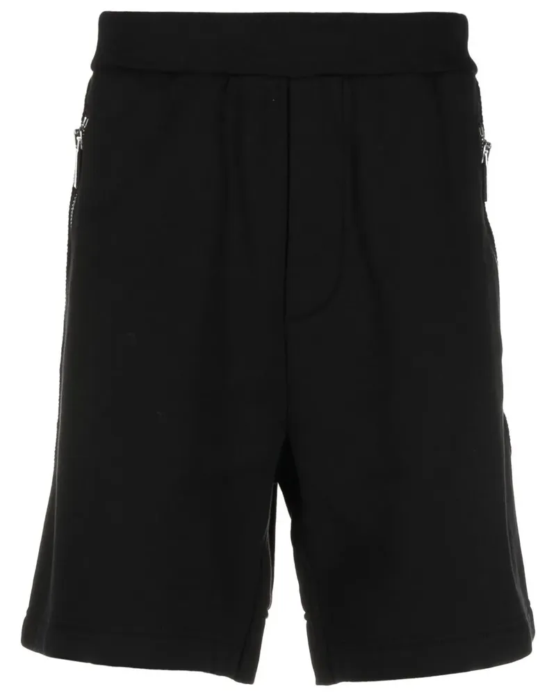 Dsquared2 Joggingshorts im Bermuda-Look - Schwarz Schwarz
