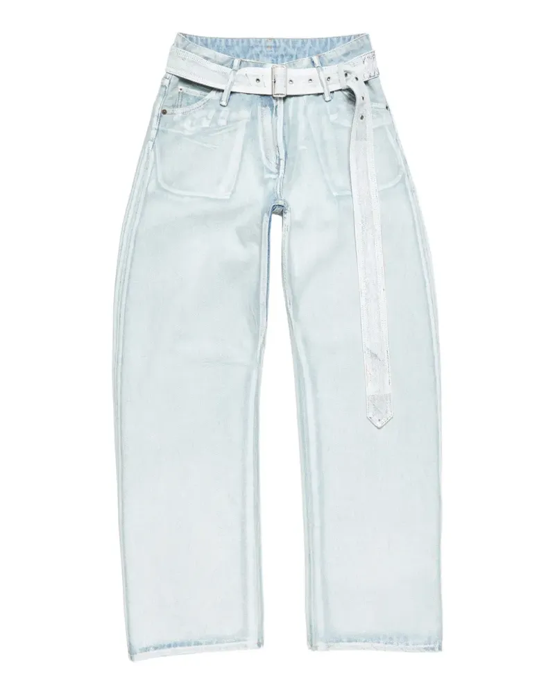 Acne Studios Jeans mit Gürtel - Blau Blau