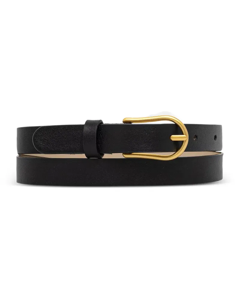 Gianni Chiarini Gürtel mit Dornschließe - Schwarz Schwarz