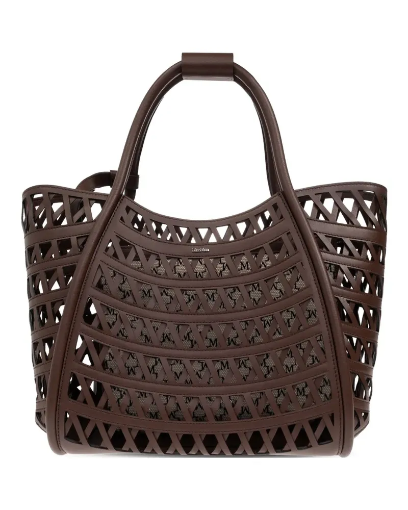 Max Mara Marine Handtasche - Braun Braun