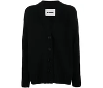 Cardigan mit V-Ausschnitt - Schwarz