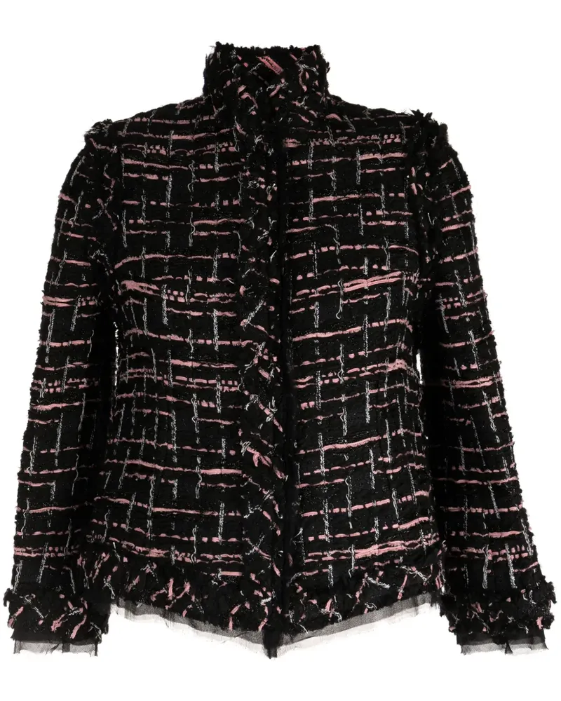 SHIATZY CHEN Jacke mit Stehkragen - Schwarz Schwarz