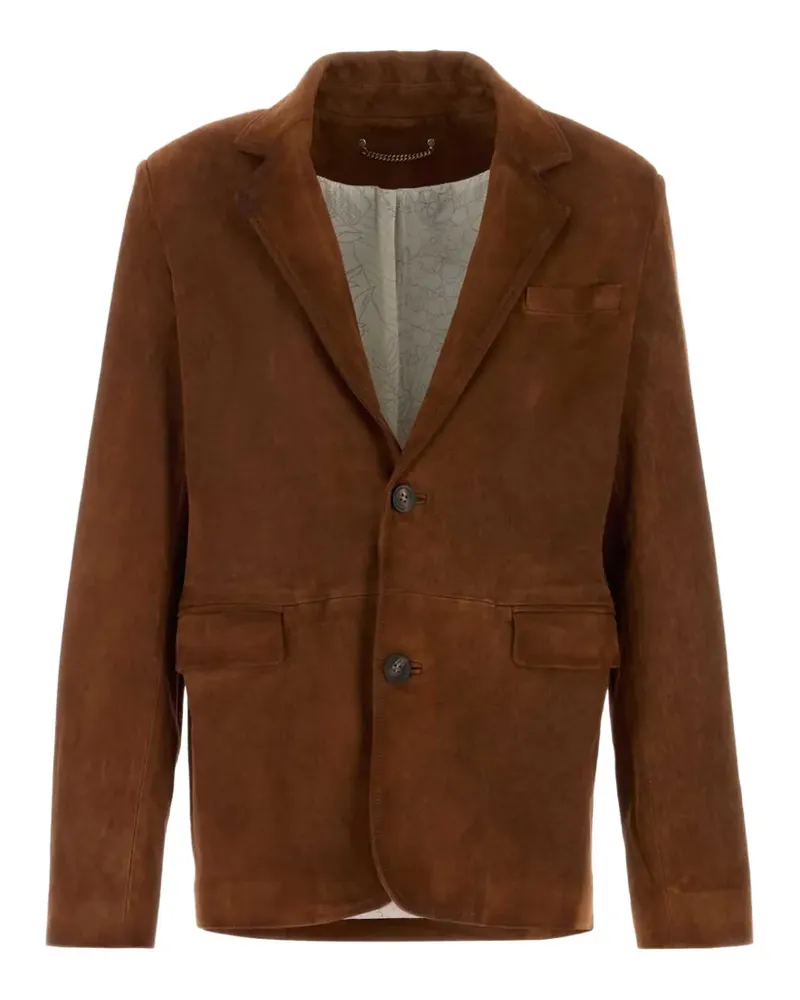 Golden Goose Robyn suede blazer - Braun Braun